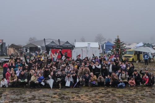 GO OUT CAMP 冬 2025 抽選会と写真撮影