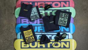 バートンから、過去のカタログの象徴的な“名言”グラフィックが刻まれたコレクション“From Burton to the World”がリリース！