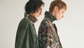 ビューティフルピープルとアルファインダストリーズによる最新コラボ。様々なミリタリーウエアを掛け合わせた4WAYのジャケット&パンツ。