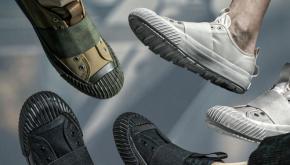 エンジニアド ガーメンツから、クラシックなスニーカーブランド「PF Flyers」の名作をアレンジしたスニーカーがリリース！