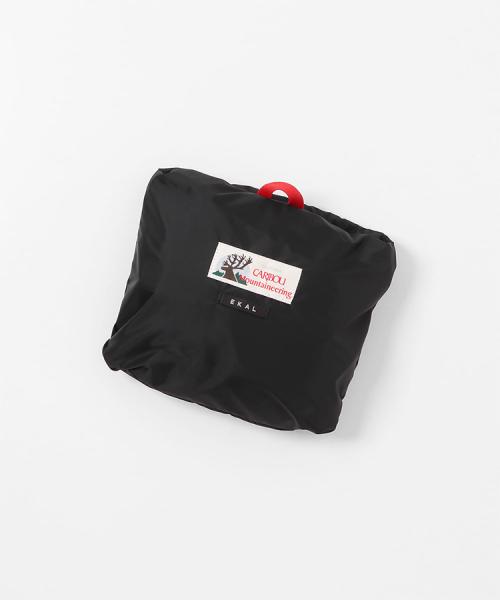 『別注』Caribou Mountaineering × EKAL　L. WEIGHT PACK TOTE　BLACK　パッカブル時