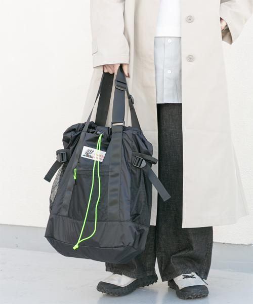 『別注』Caribou Mountaineering × EKAL　L. WEIGHT PACK TOTE　BLACK