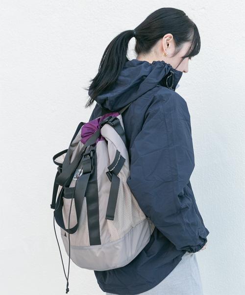 『別注』Caribou Mountaineering × EKAL　L. WEIGHT PACK TOTE　GREIGE
