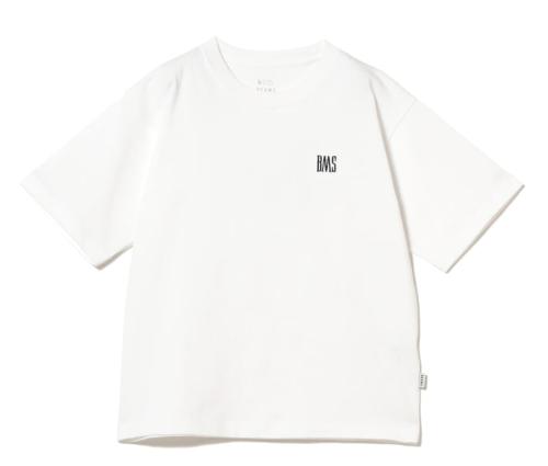 〈BEAMS × こども ビームス〉 “BMS” BASIC T-SHIRT／カラー：ホワイト