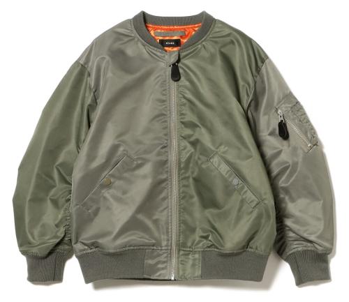 〈BEAMS × こども ビームス〉 CRAZY LOOSE MA-1／カラー：OLIVE