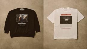 UKロックファン垂涎。JS レリュームより、90年代のRADIOHEADを切り取ったスウェット&Tシャツが登場!