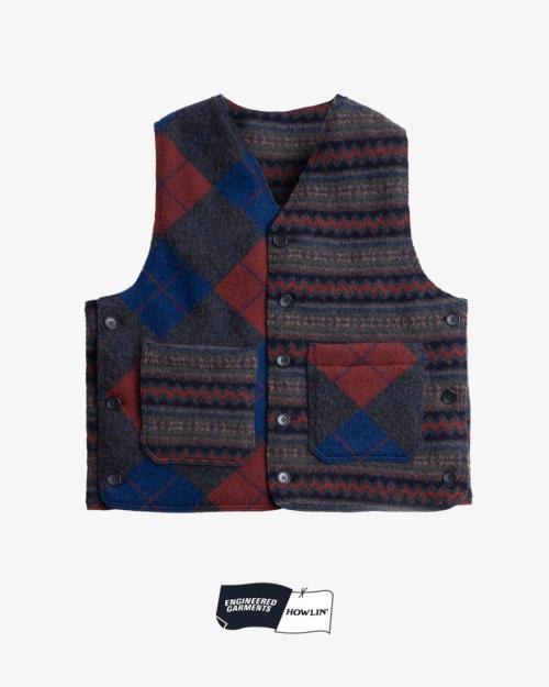 エンジニアドガーメンツと「HOWLIN」ニットベスト