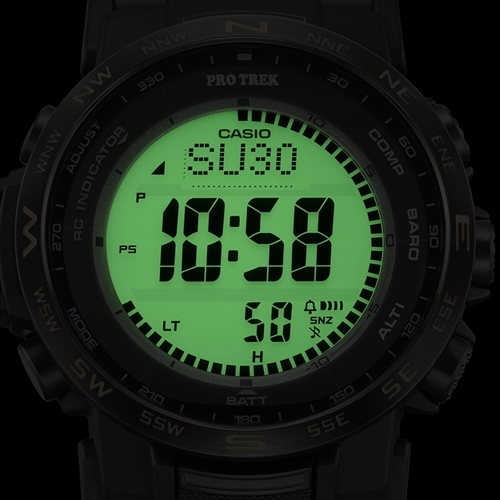 [カシオ] 腕時計 プロトレック Climber Line 電波ソーラー PRW-35LD-5JF メンズ ダークコヨーテ