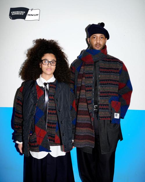 エンジニアドガーメンツと「HOWLIN」ニットコレクション