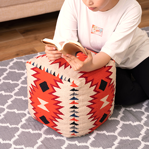 OUTDOOR LIFE CREATIONS KILIM　STOOL