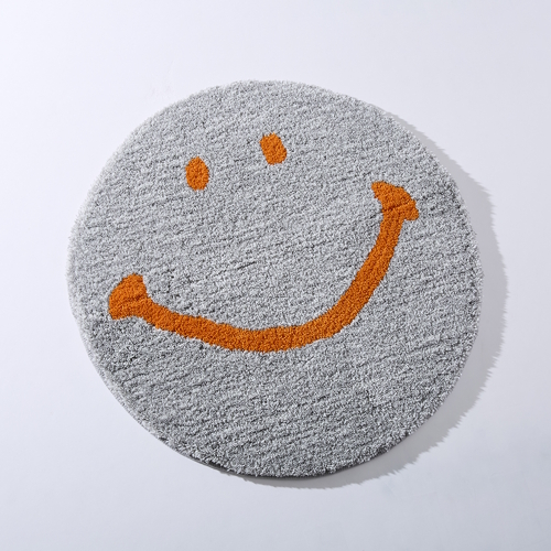 SECOND LAB. MIYOSHI RUG ORIGINAL SMILEY FACE RUG