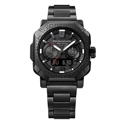 PRO TREK White Mountaineering コラボレーションモデル PRW-B1000WM-1JR 正面
