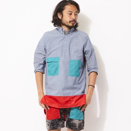 ALL GOOD×SAMUEL ROSE×GO OUT [オールグッド×サムエルローズ×ゴーアウト] (exclusive for GO OUT MAGAZINE) SHIRT RED
