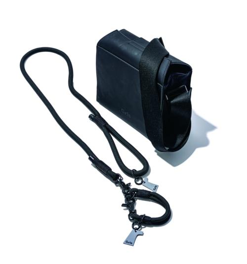 WALKING BAG THE COLLAR THE LEASH Gris