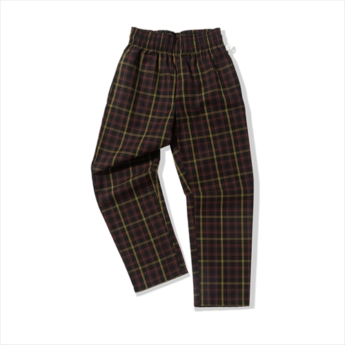 Cookman Chef Pants Semiwide FAT Tartan Check