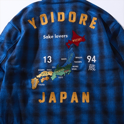 YOIDORE スーベニア ウールチェックジャケット