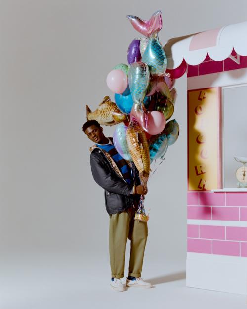 Paul Smith×BarbourのLOOK