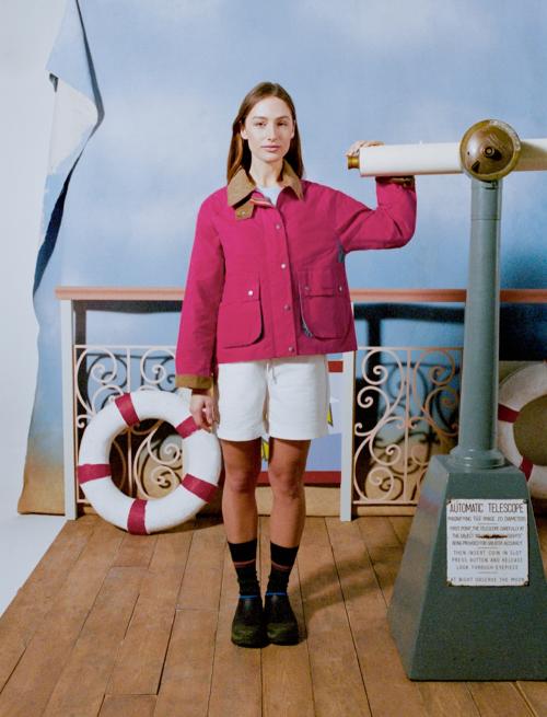 Paul Smith×BarbourのLOOK