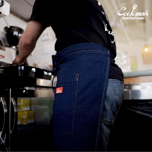 Cookman Waist Apron Denim