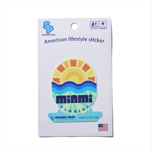 STICKER PACK マイアミビーチアート