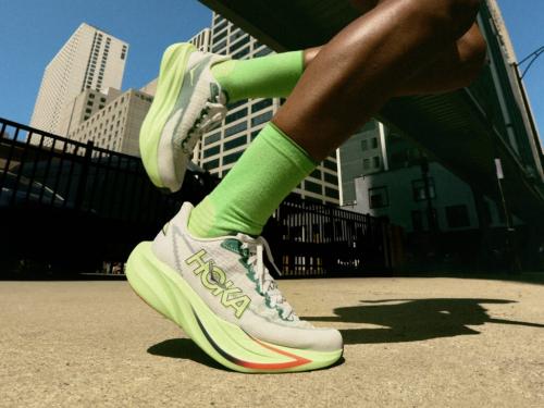 HOKA/Mach 7着用サンプル