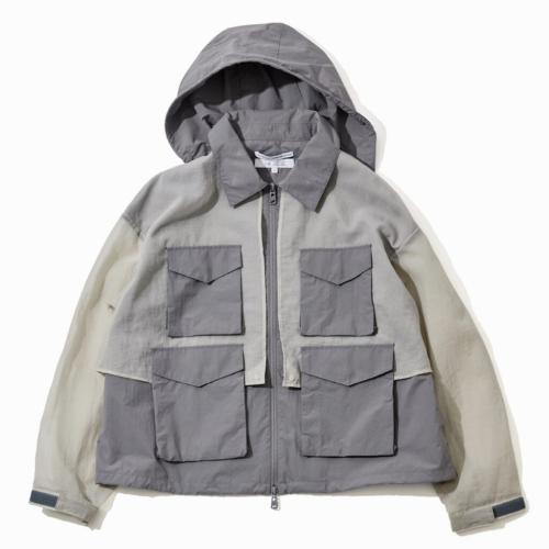 メッシュ レイヤード ジャケット　￥49500