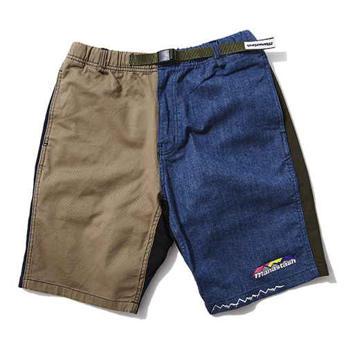 MANASTASH×GO OUT FLEX EMB SHORTS