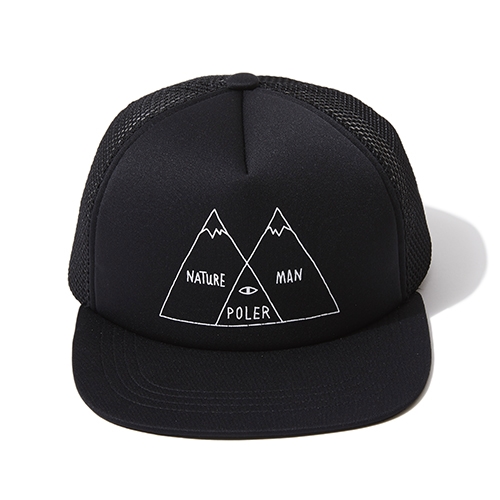 POLeR×GO OUT VENN DIAGRAM MESH TRUCKER
