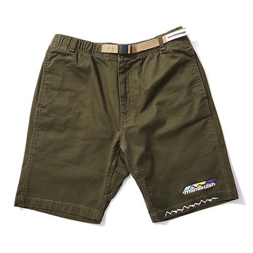 MANASTASH×GO OUT FLEX EMB SHORTS