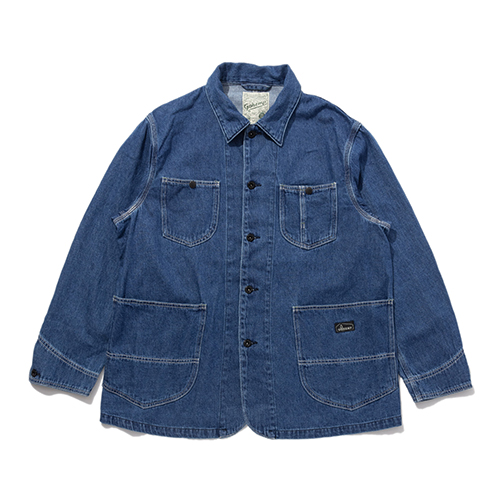 GOHEMP/COVER ALL JACKET(USED WASH)