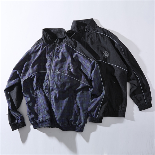 POLeR SHIRRING NYLON PIPING JACKET