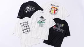 コロンビアが、あの国民的人気キャラクターとコラボ。夏にぴったりのユニークTシャツが登場。