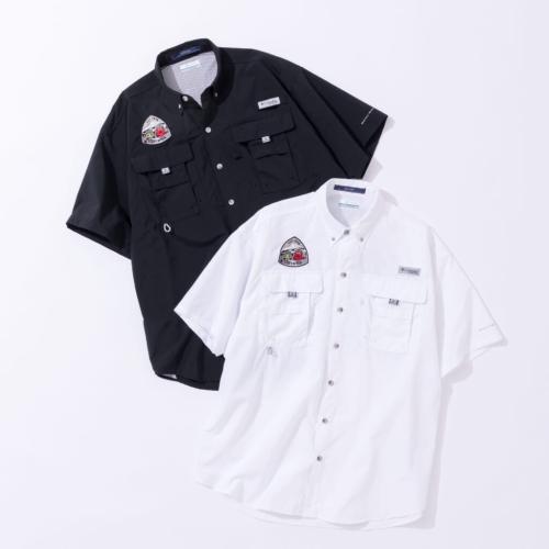 コロンビア×ガチャピン&ムックがコラボしたシャツ、Bahama II S/S Shirt / ¥9350