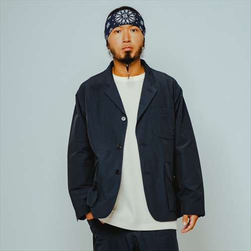 BIGMIKE_リップストップ テーラードジャケット