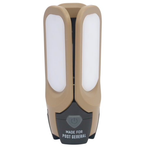 POST GENERAL TRI-PANEL SOLAR CHARGED LED LIGHT