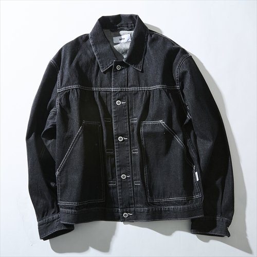 UNFRM OUTDOOR STANDARD 10oz SHORT DENIM JACKET