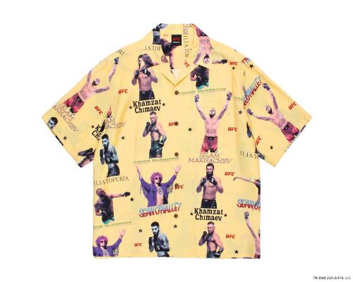 WACKO MARIA×UFCのHAWAIIAN SHIRT