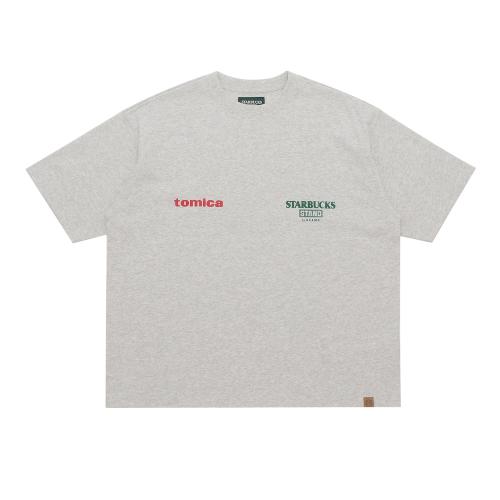 STARBUCKS STAND by BEAMS×トミカのTシャツ
