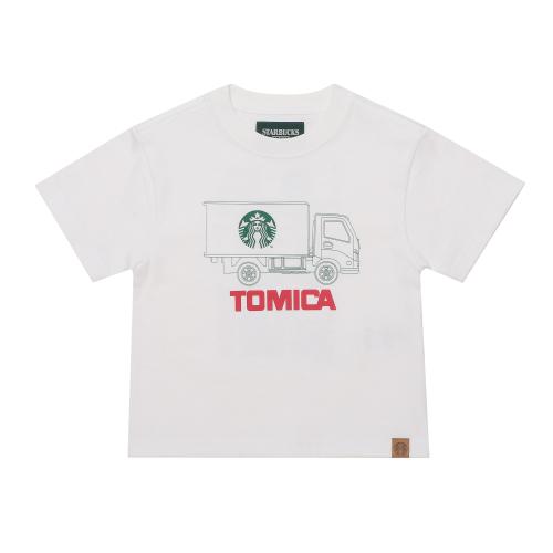 STARBUCKS STAND by BEAMS×トミカのTシャツ