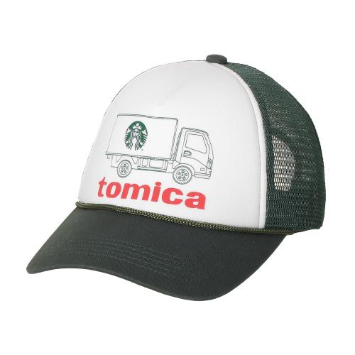 STARBUCKS STAND by BEAMS×トミカのキャップ