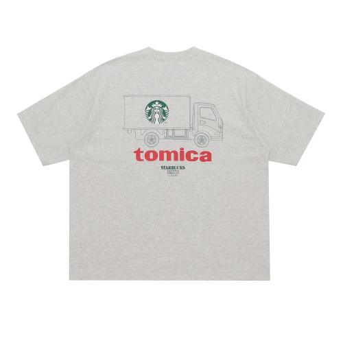 STARBUCKS STAND by BEAMS×トミカのTシャツ