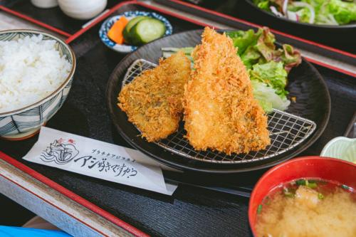 「アジ好きですか? 」のアジフライ定食