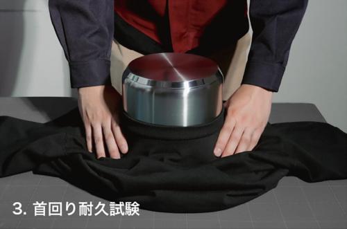 ブラックTシャツ GXFAB首周りテスト