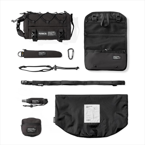 FILTER017®/CORDURA® 多機能タクティカル収納ポーチ 9ピースセット