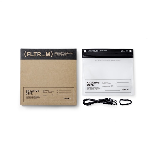 FILTER017® MALLOC™( FLTR_M ) 多機能ジップロックバッグ（30個入り/箱）