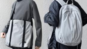 ライフスタイルに調和する、シップスエニィの撥水バッグ。飾らないワントーンですっきり！