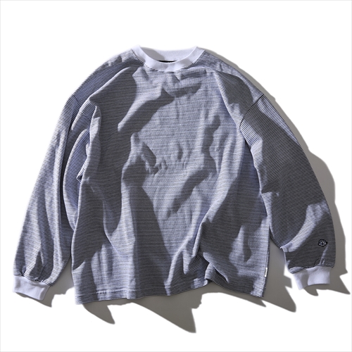 EVCON fridge 10周年記念 evcon × fridge BORDER WIDE L/S T-SHIRT