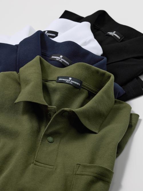 ENGIEERED GARMENTS×GUのドライカノコポロシャツ