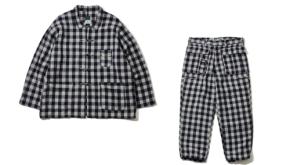 小林節正氏がポストとコロナと共に作った麻とウールのギンガム服。