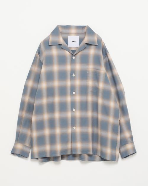 OWSKIのOPEN COLLAR SHIRT